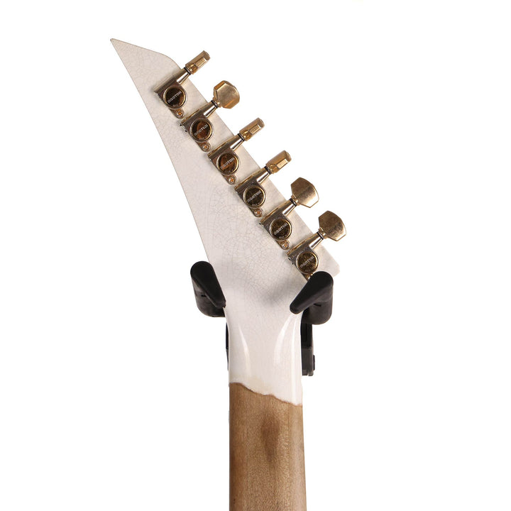 Jackson Custom Shop RR Rhoads Nitro Tour Relic White with Black Pinstripes