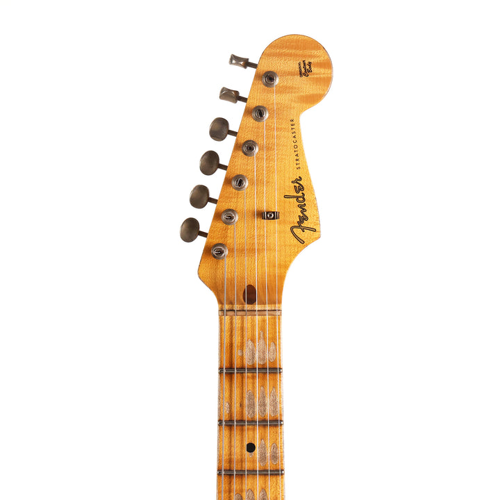 Fender Custom Shop 1959 Hardtail Stratocaster Relic Black with Bare Knuckles