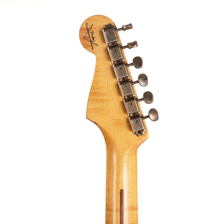 Fender Custom Shop 1959 Hardtail Stratocaster Relic Black with Bare Knuckles