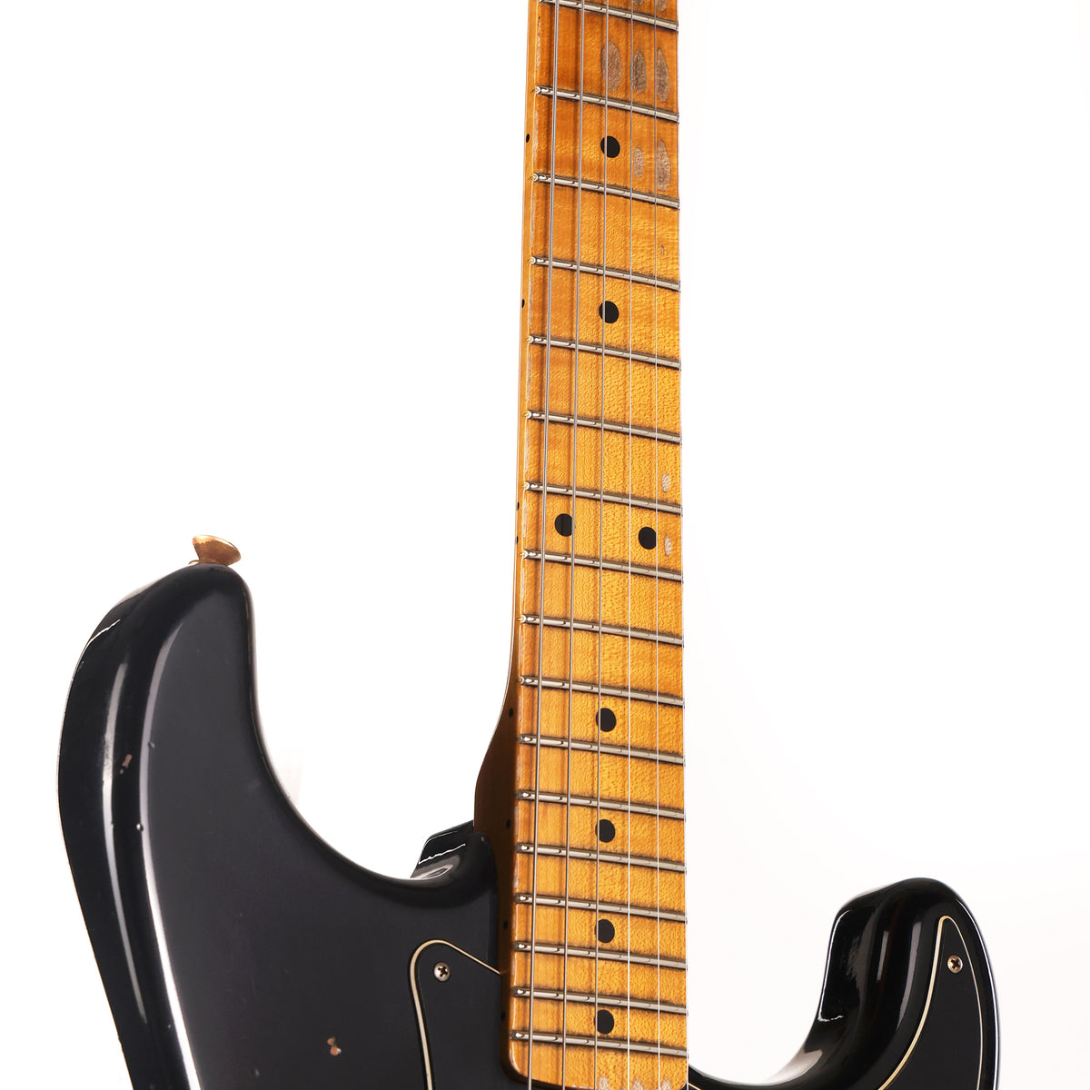 Fender Custom Shop 1959 Hardtail Stratocaster Relic Black with Bare Knuckles — 7