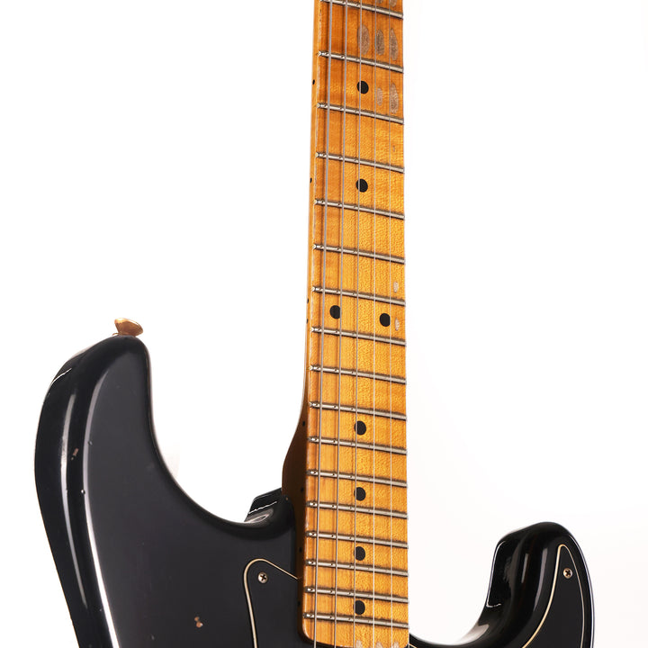 Fender Custom Shop 1959 Hardtail Stratocaster Relic Black with Bare Knuckles