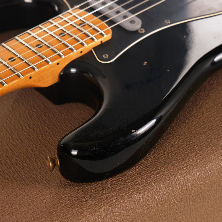 Fender Custom Shop 1959 Hardtail Stratocaster Relic Black with Bare Knuckles