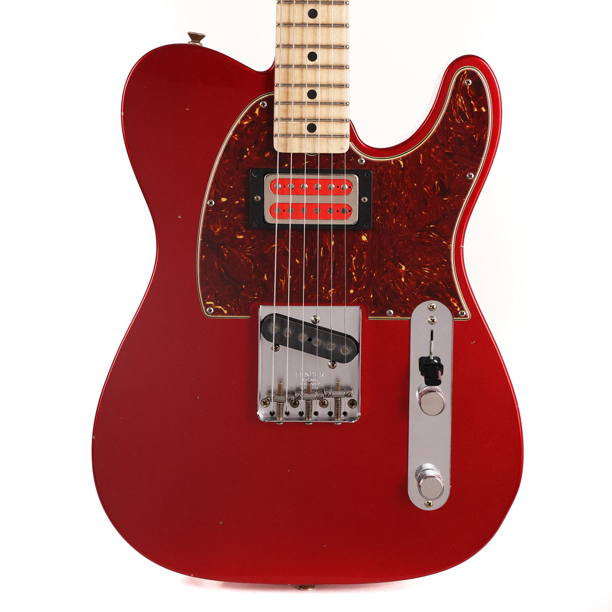 Fender Custom Shop 1967 Telecaster Journeyman Relic Candy Apple Red with Bare Knuckle Pickups — 2