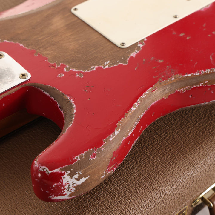 Fender Custom Shop 1962 Roasted Stratocaster Ultimate Relic Torino Red Masterbuilt Greg Fessler