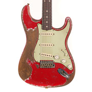 Fender Custom Shop 1962 Roasted Stratocaster Ultimate Relic Torino Red Masterbuilt Greg Fessler