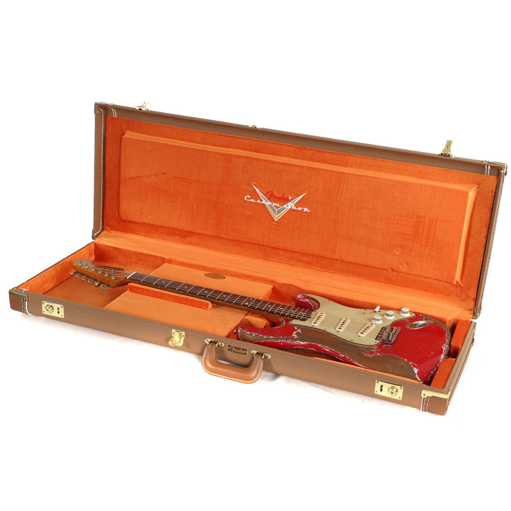 Fender Custom Shop 1962 Roasted Stratocaster Ultimate Relic Torino Red Masterbuilt Greg Fessler