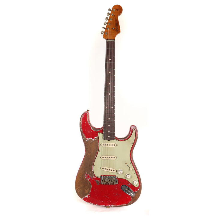 Fender Custom Shop 1962 Roasted Stratocaster Ultimate Relic Torino Red Masterbuilt Greg Fessler