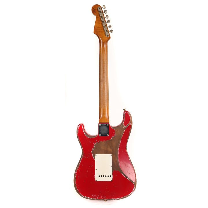 Fender Custom Shop 1962 Roasted Stratocaster Ultimate Relic Torino Red Masterbuilt Greg Fessler