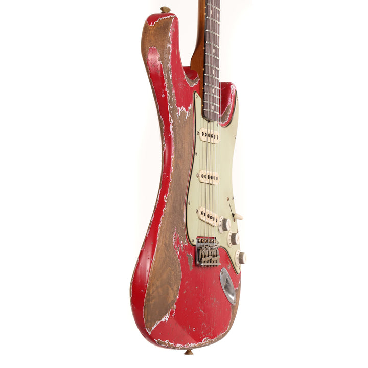 Fender Custom Shop 1962 Roasted Stratocaster Ultimate Relic Torino Red Masterbuilt Greg Fessler