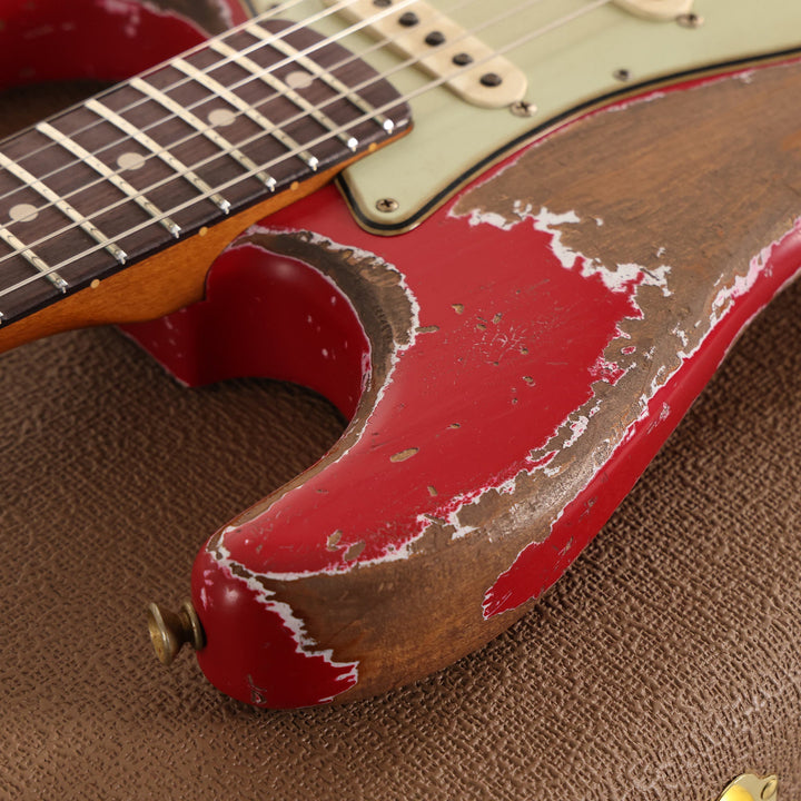 Fender Custom Shop 1962 Roasted Stratocaster Ultimate Relic Torino Red Masterbuilt Greg Fessler