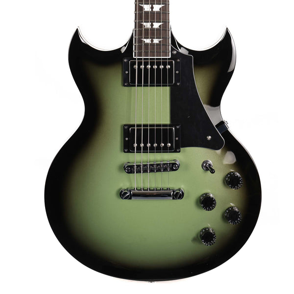 Woodrite Warlord Standard Guitar Aged Silverburst
