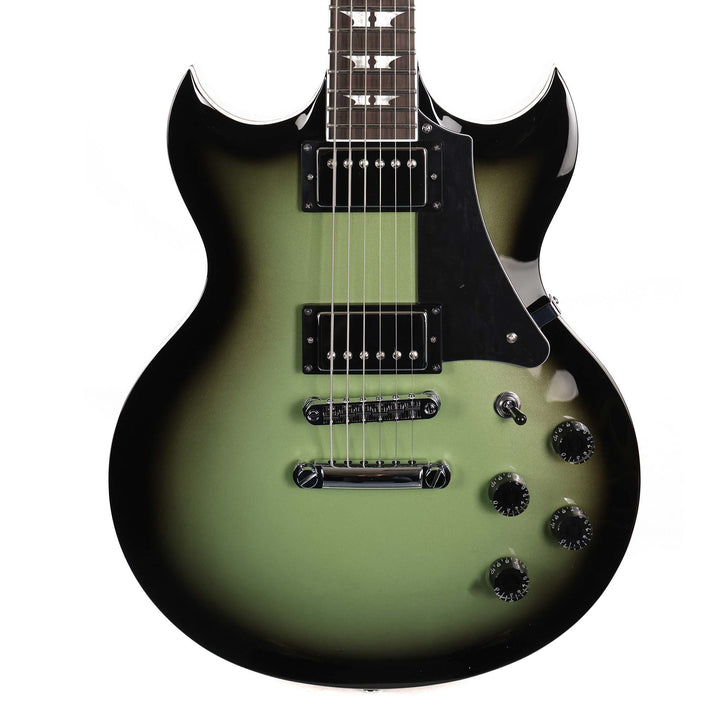 Woodrite Warlord Standard Guitar Aged Silverburst