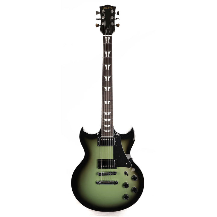 Woodrite Warlord Standard Guitar Aged Silverburst