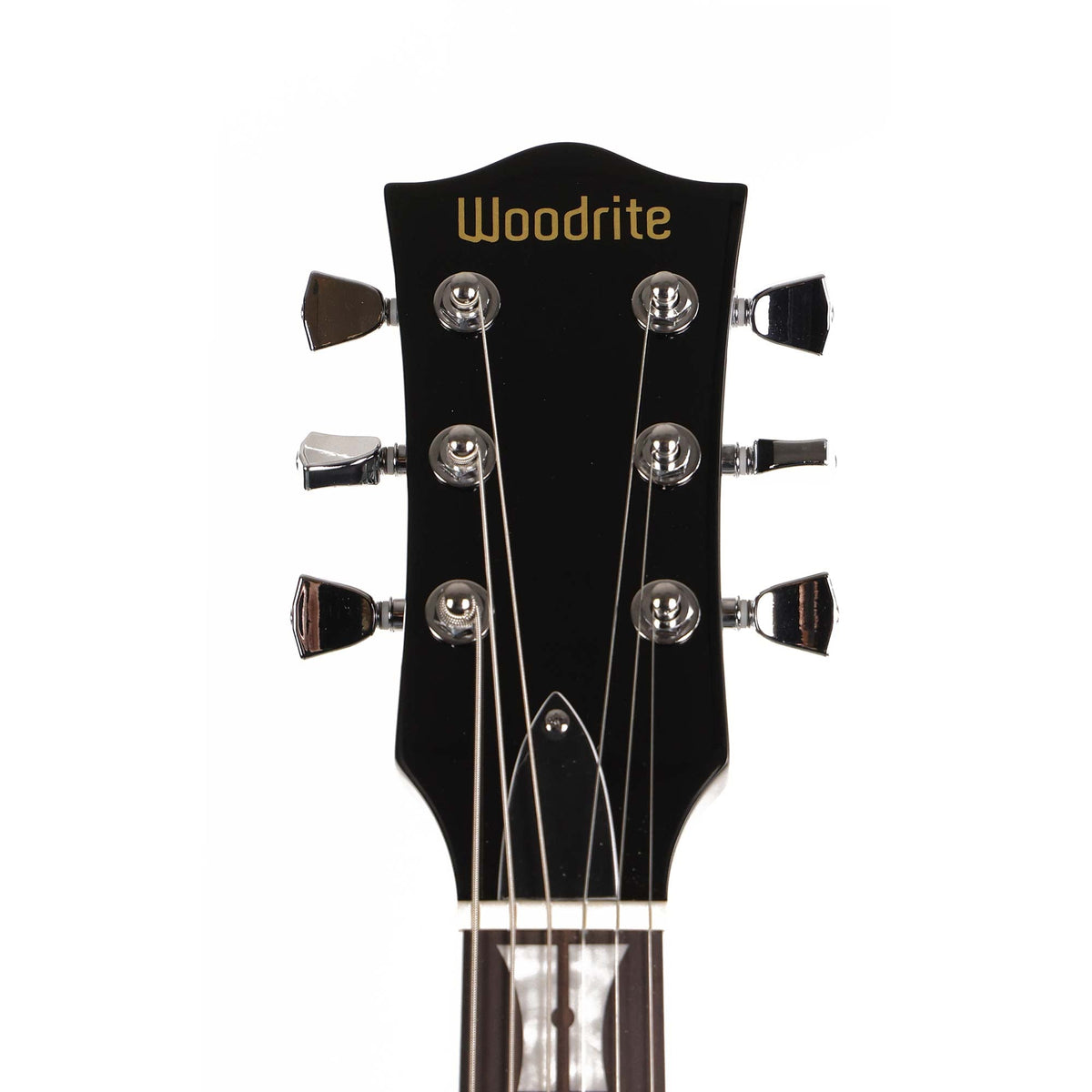 Woodrite Warlord Standard Guitar Aged Silverburst — 6