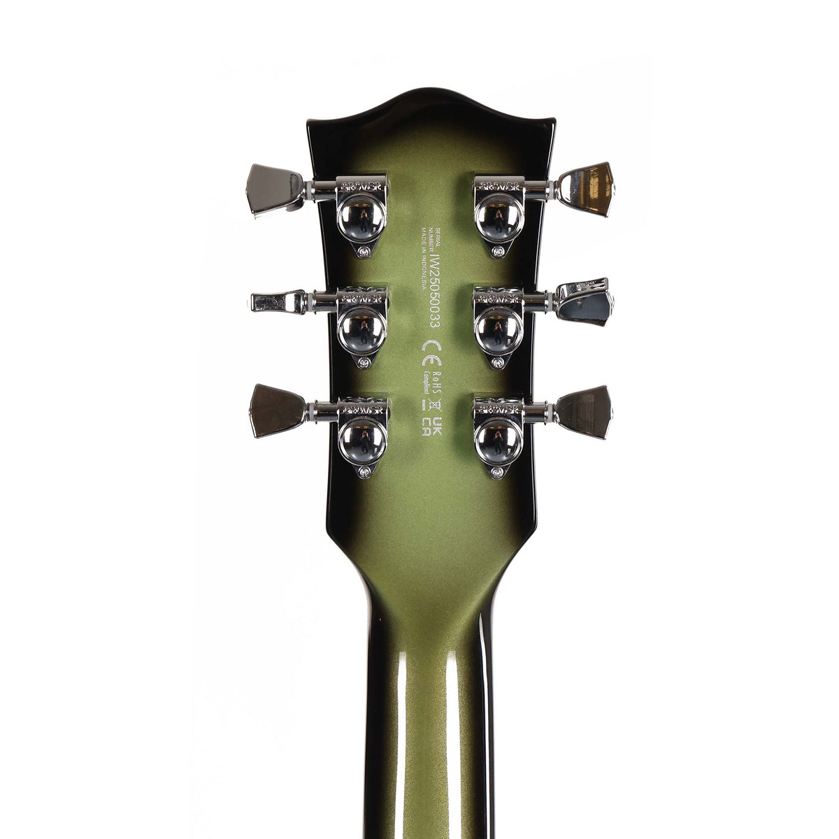 Woodrite Warlord Standard Guitar Aged Silverburst — 7