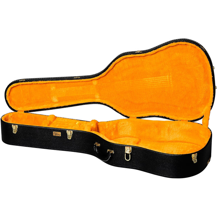 Gibson Lifton Historic Dreadnought Hardshell Case Black and Goldenrod