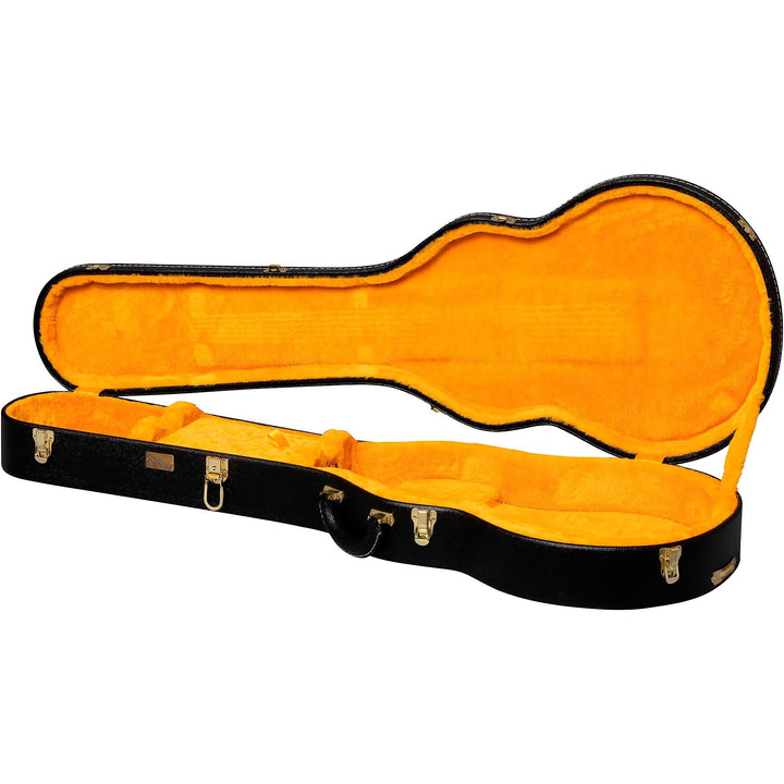 Gibson Lifton Historic Les Paul Hardshell Case Black and Goldenrod