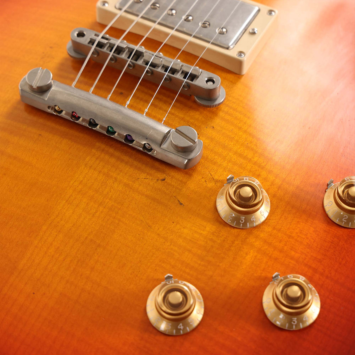 Eastman SB59/V-RB Guitar Antique Red Burst — 8