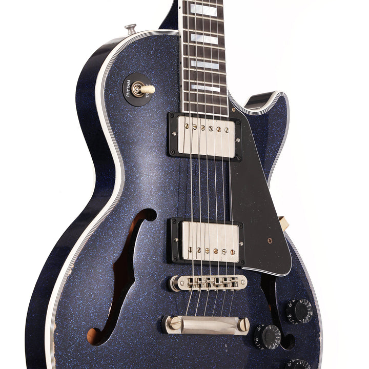 Gibson Custom Shop Les Paul Custom Made 2 Measure Brunswick Blue Murphy Lab Light Aged
