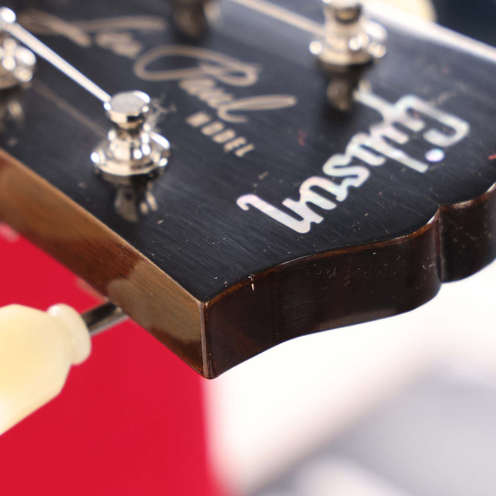 Gibson Custom Shop 1958 Les Paul Made 2 Measure Goldtop with Sparkling Burgundy Stripe Used