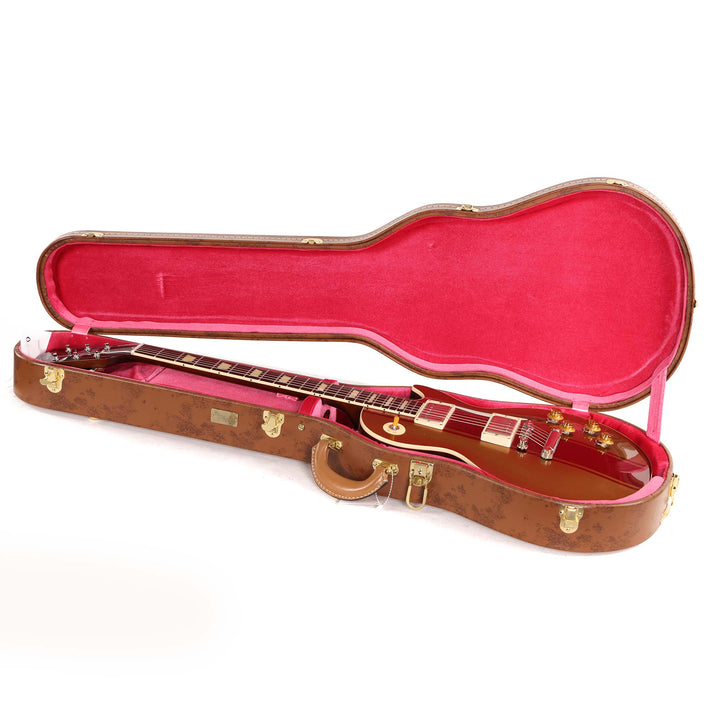Gibson Custom Shop 1958 Les Paul Made 2 Measure Goldtop with Sparkling Burgundy Stripe Used
