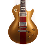 Gibson Custom Shop 1958 Les Paul Made 2 Measure Goldtop with Sparkling Burgundy Stripe