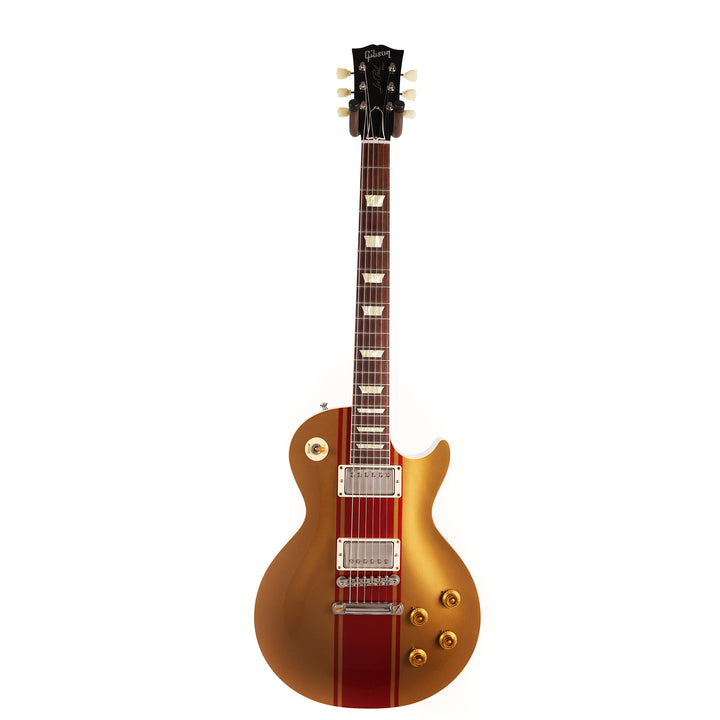 Gibson Custom Shop 1958 Les Paul Made 2 Measure Goldtop with Sparkling Burgundy Stripe Used