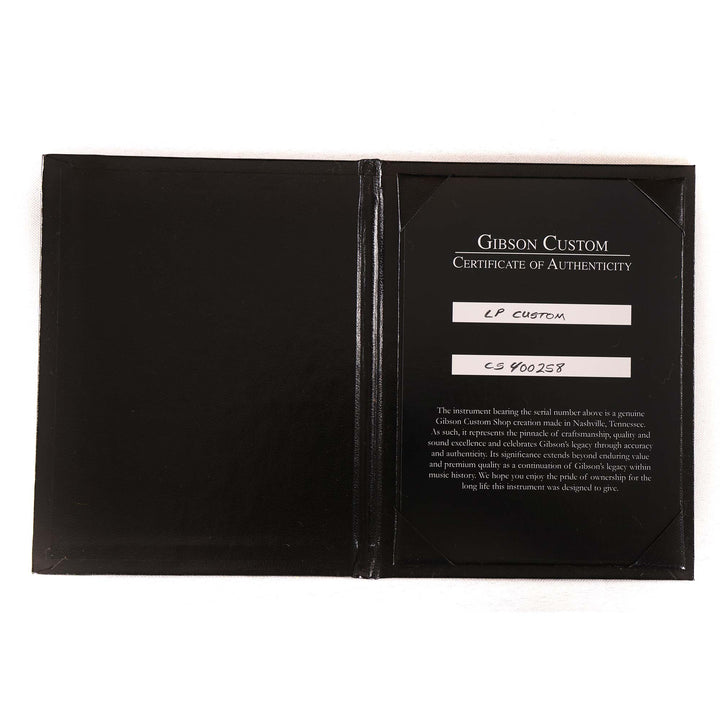 Gibson Custom Shop Les Paul Custom Made 2 Measure Single-Pickup British Racing Green