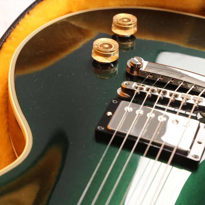 Gibson Custom Shop Les Paul Custom Made 2 Measure Single-Pickup British Racing Green