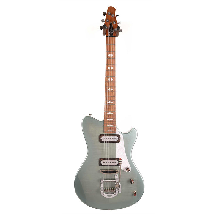 Powers Electric A-Type Select Sage Green Metallic Ghost Flame