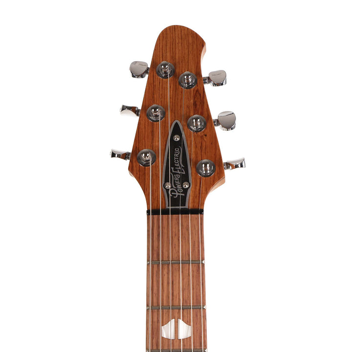 Powers Electric A-Type Select Sage Green Metallic Ghost Flame