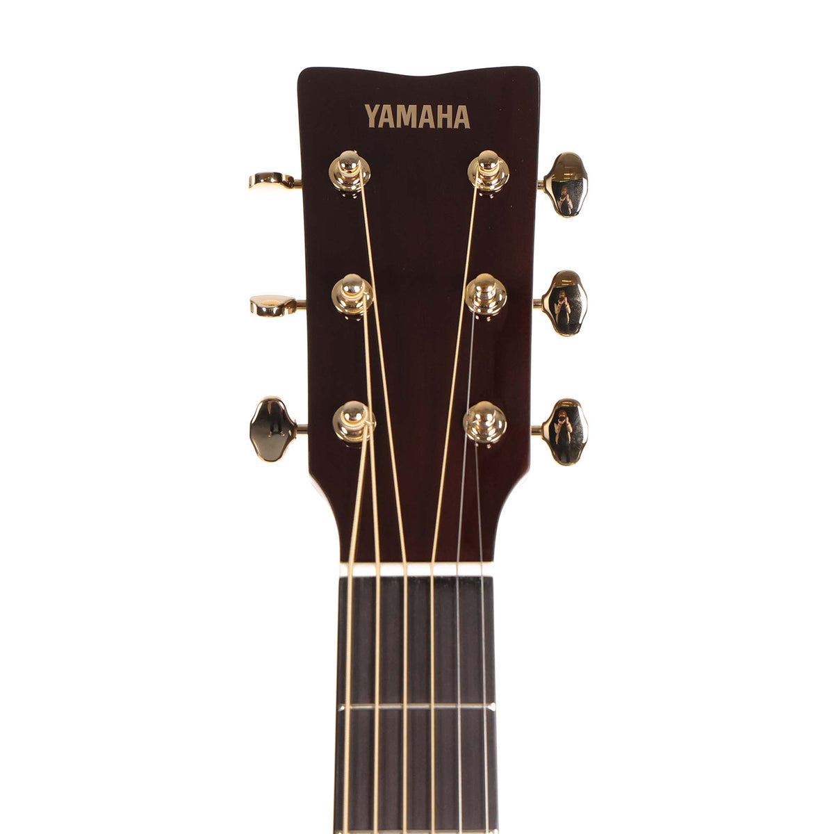 Yamaha TAS3 C TransAcoustic Guitar Sand Burst — 7