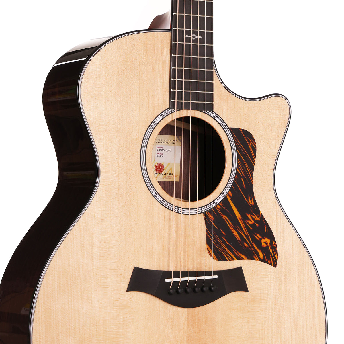Taylor 414ce Next Generation Grand Auditorium Acoustic-Electric Natural — 5
