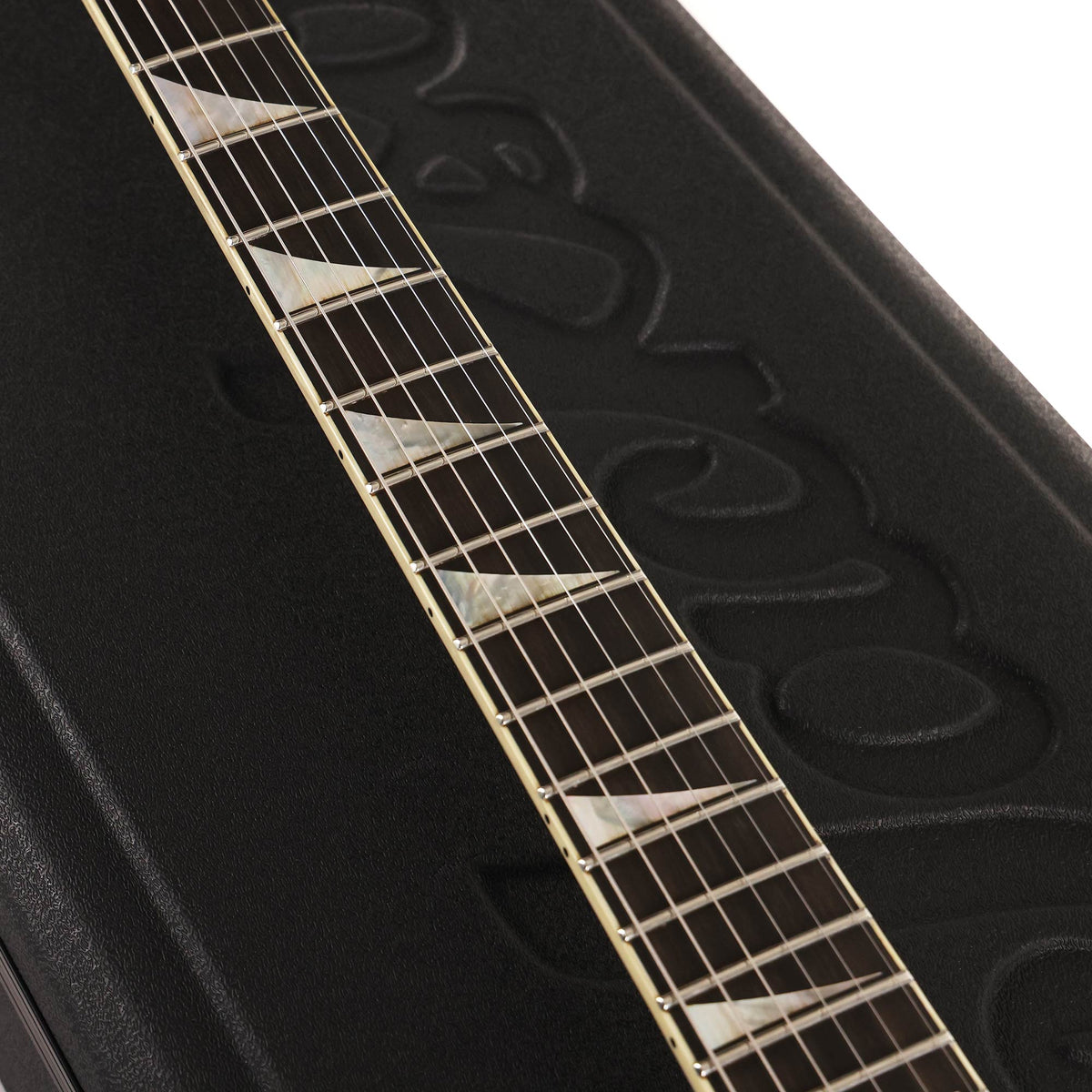 Jackson Custom Shop RR Rhoads Nitro Tour Relic White with Black Pinstripes — 12