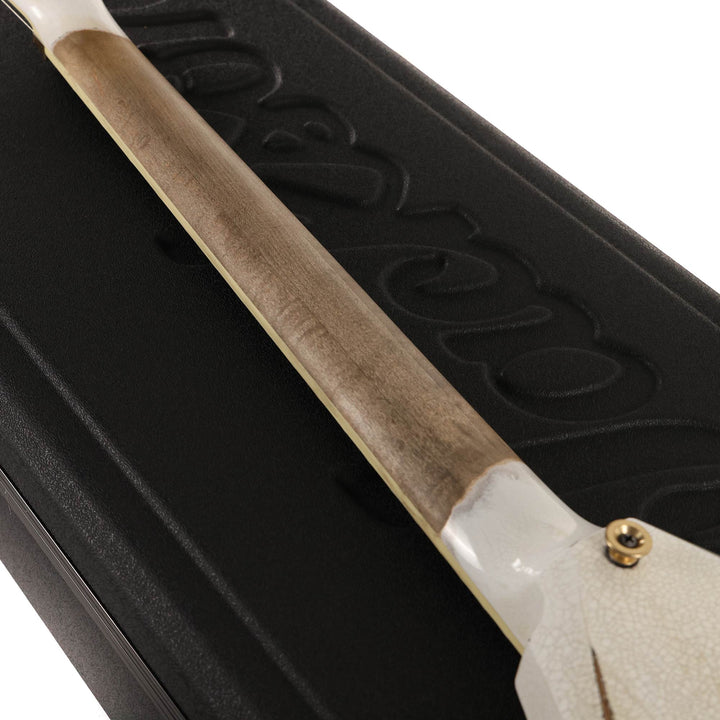 Jackson Custom Shop RR Rhoads Nitro Tour Relic White with Black Pinstripes