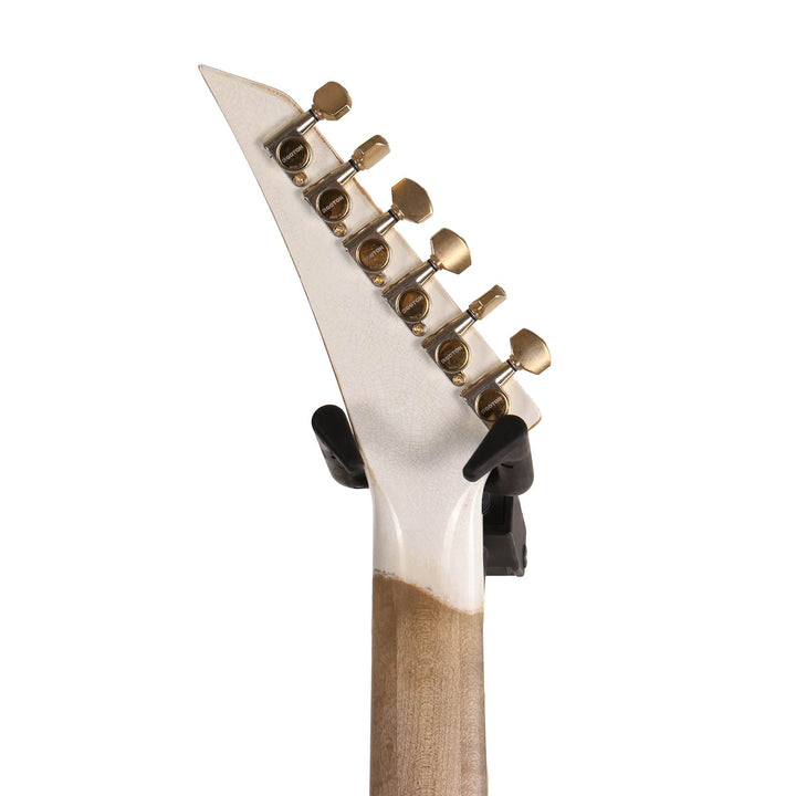 Jackson Custom Shop RR Rhoads Nitro Tour Relic White with Black Pinstripes