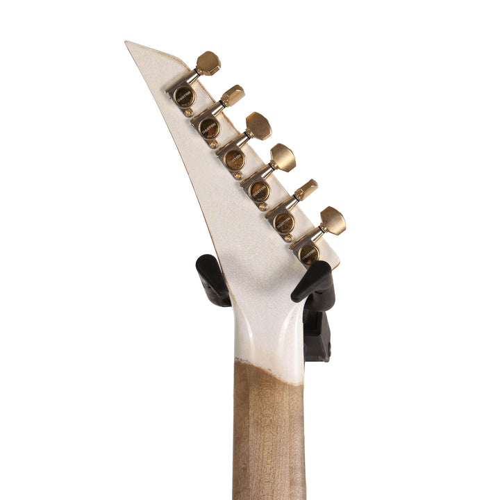 Jackson Custom Shop RR Rhoads Nitro Tour Relic White with Black Pinstripes