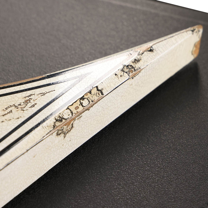 Jackson Custom Shop RR Rhoads Nitro Tour Relic White with Black Pinstripes