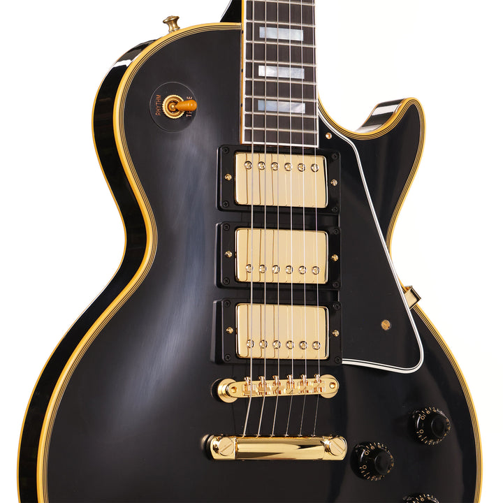 Gibson Custom Shop 1957 Les Paul Custom Reissue 3-Pickup Ebony VOS