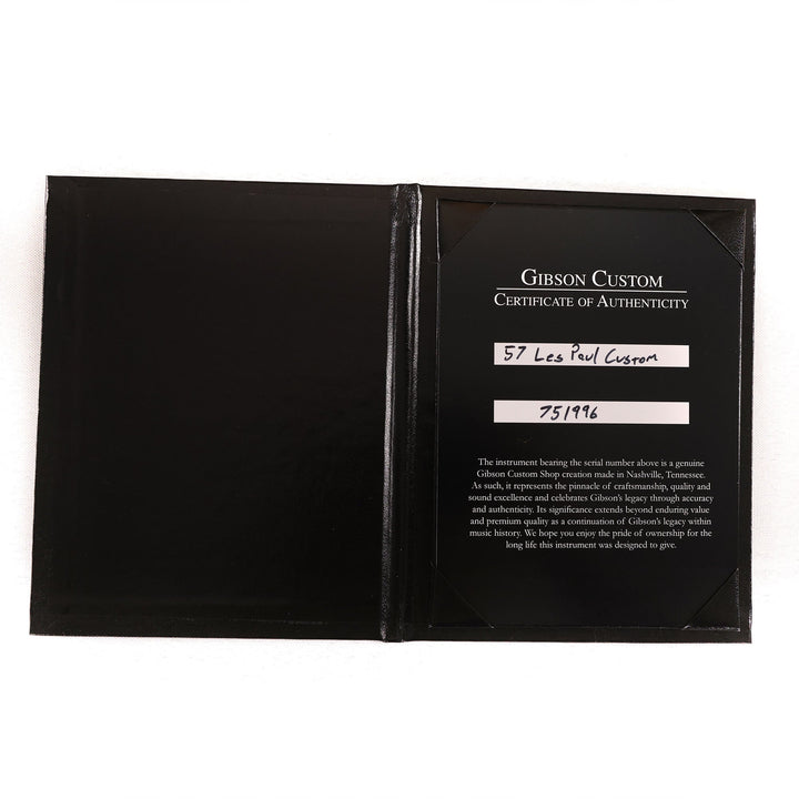 Gibson Custom Shop 1957 Les Paul Custom Reissue 2-Pickup VOS