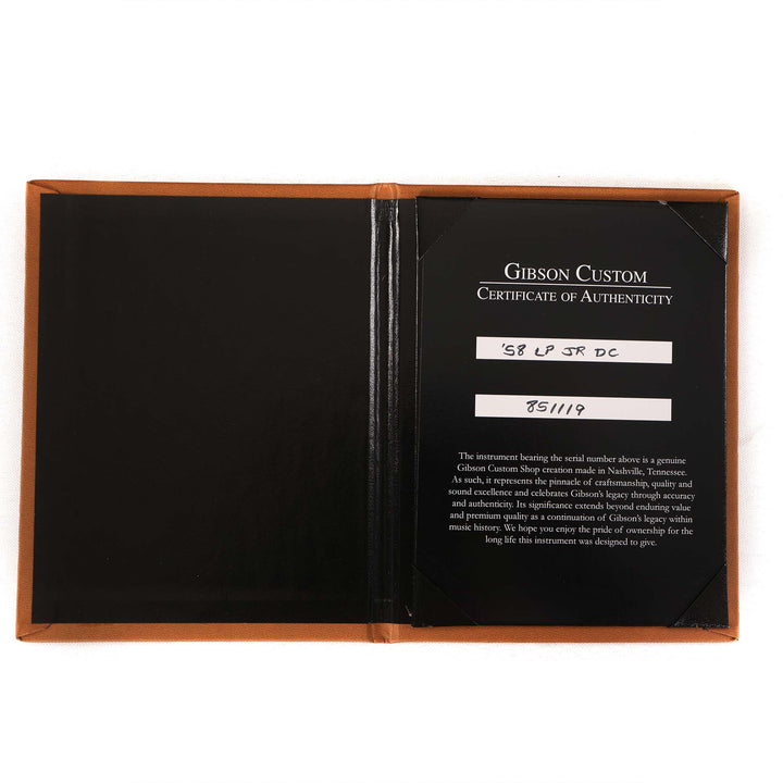 Gibson Custom Shop 1958 Les Paul Junior Double Cut Reissue Cherry VOS