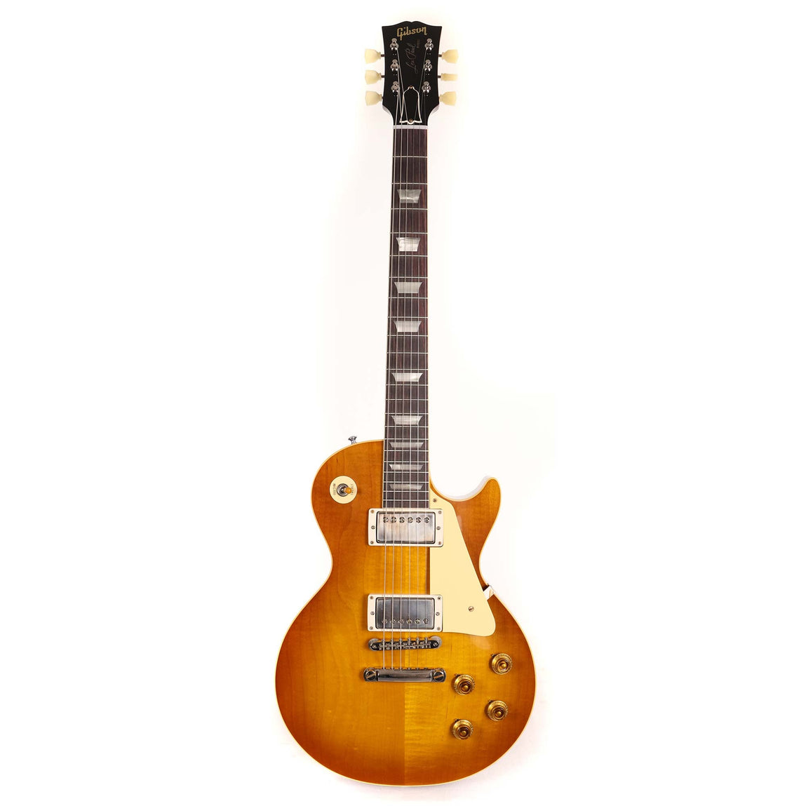 ギター Gibson Custom Shop1958LesPaulReissueVOS Gibson Custom Shop 1958 Les Paul Reissue Lemon Burst VOS | The