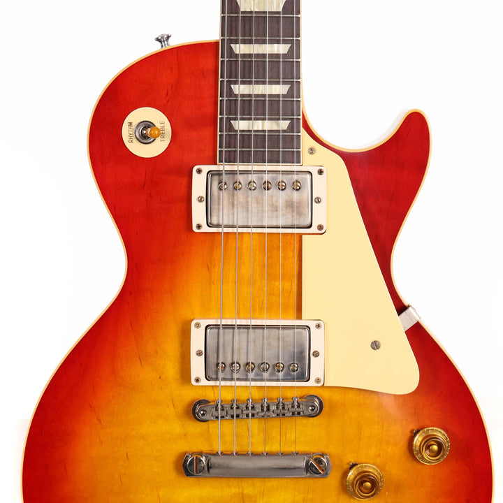 Gibson Custom Shop 1958 Les Paul Reissue Washed Cherry Sunburst VOS