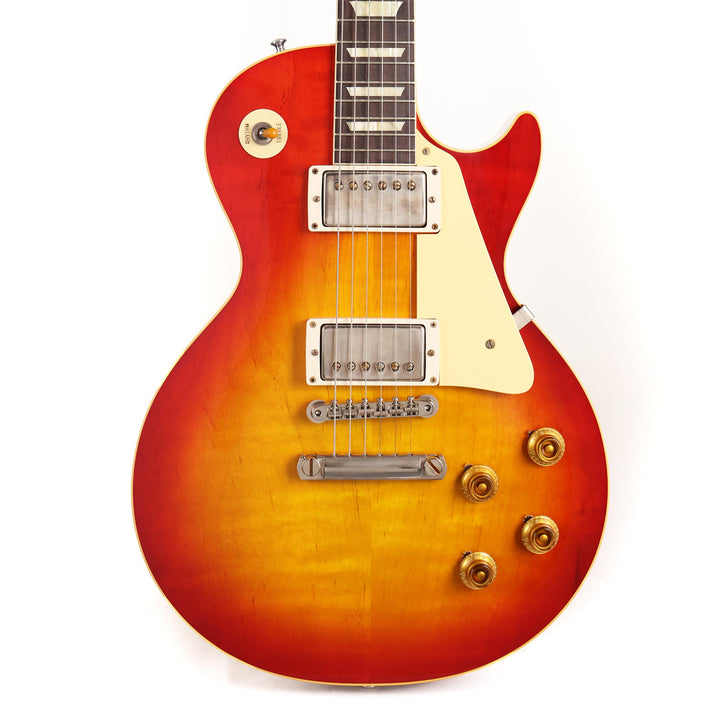 Gibson Custom Shop 1958 Les Paul Reissue Washed Cherry Sunburst VOS