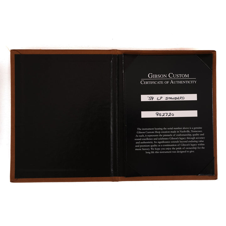 Gibson Custom Shop 1959 Les Paul Standard Reissue VOS Iced Tea