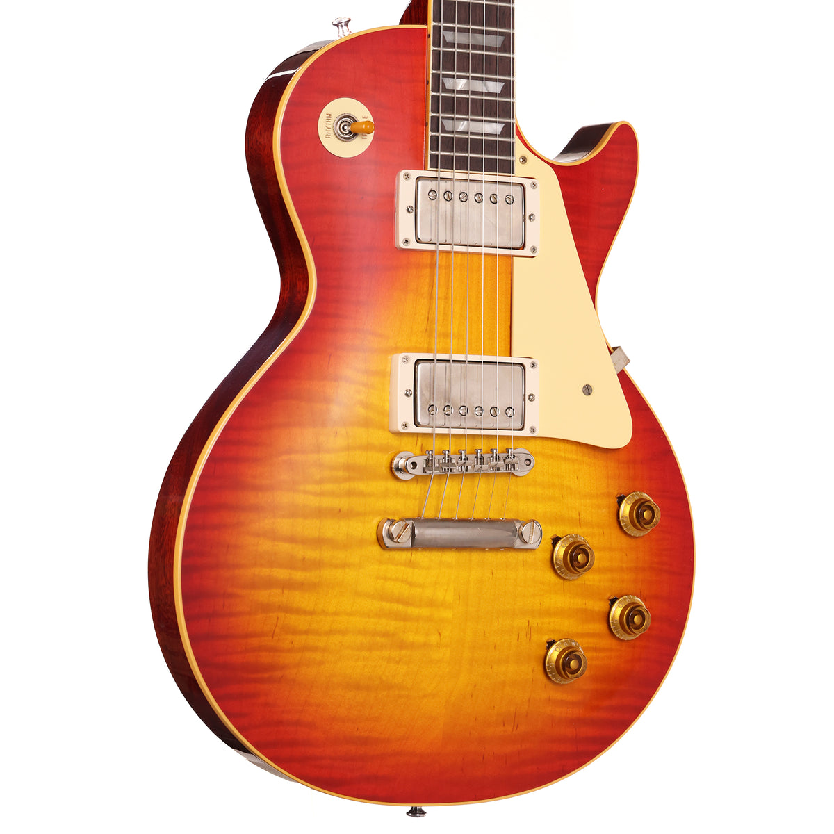 Gibson Custom Shop 1959 Les Paul Standard Reissue VOS Washed Cherry Sunburst — 1
