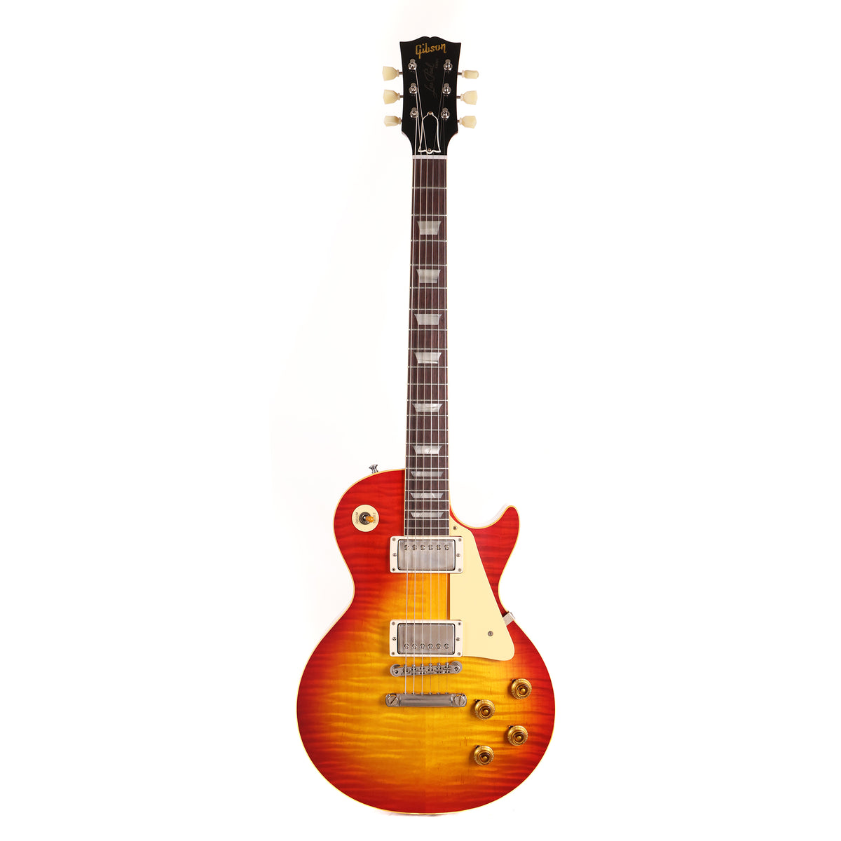 Gibson Custom Shop 1959 Les Paul Standard Reissue VOS Washed Cherry Sunburst — 3