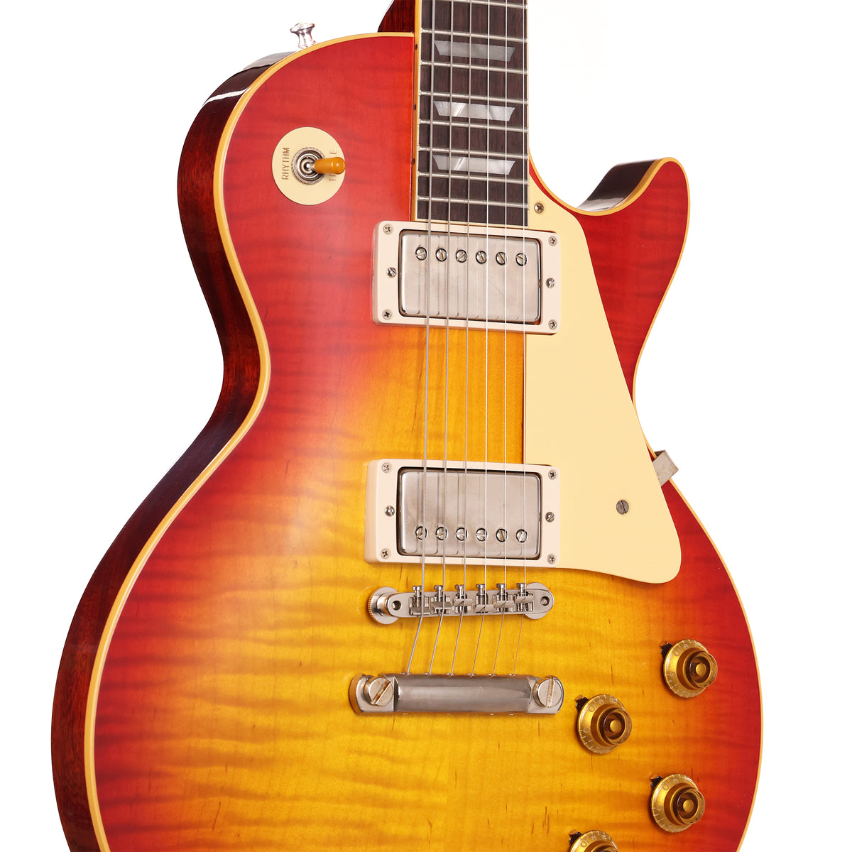 Gibson Custom Shop 1959 Les Paul Standard Reissue VOS Washed Cherry Sunburst — 5