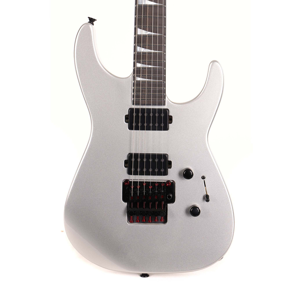 Jackson Custom Shop Soloist HH Floyd Rose Orion Silver — 1