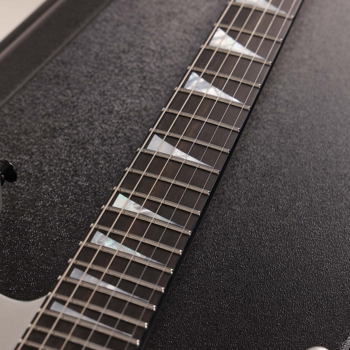 Jackson Custom Shop Soloist HH Floyd Rose Orion Silver — 7